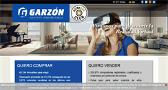Desktop Screenshot of garzoninmobiliaria.es