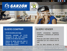 Tablet Screenshot of garzoninmobiliaria.es
